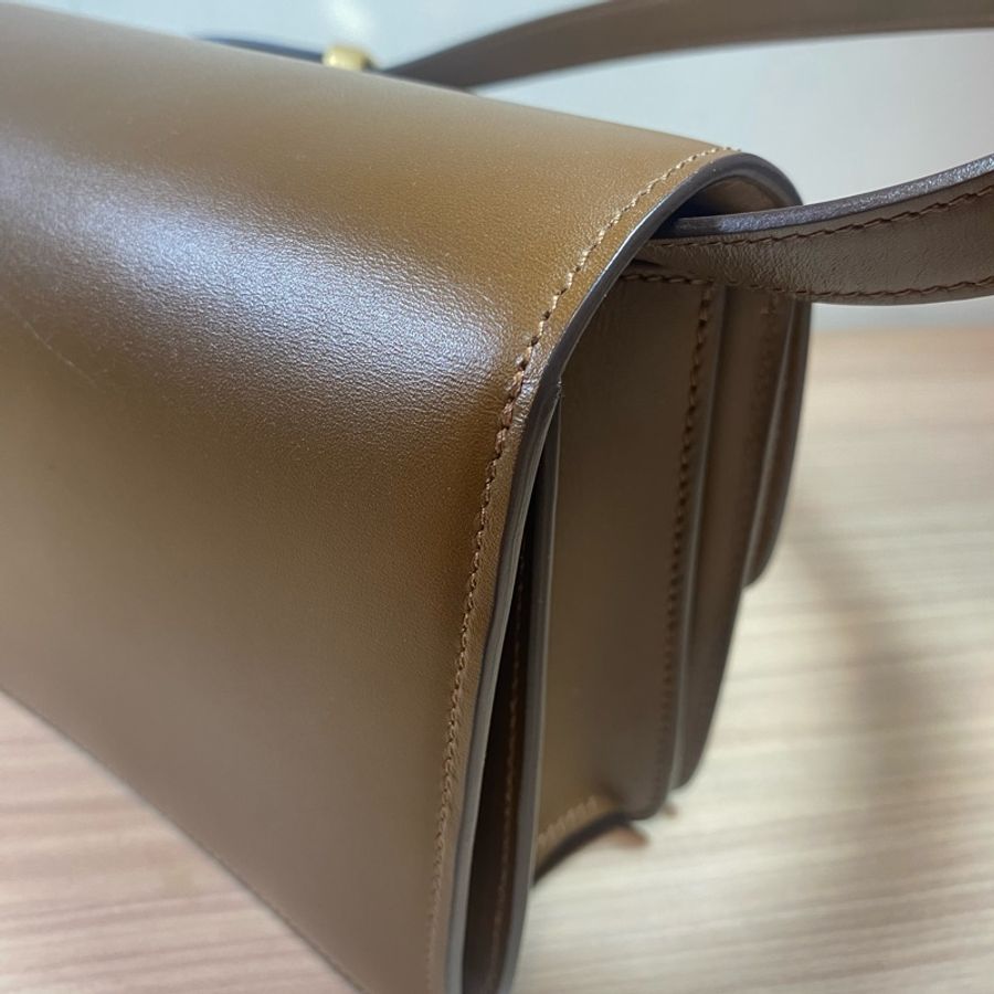Celine Box Small 棕色-7