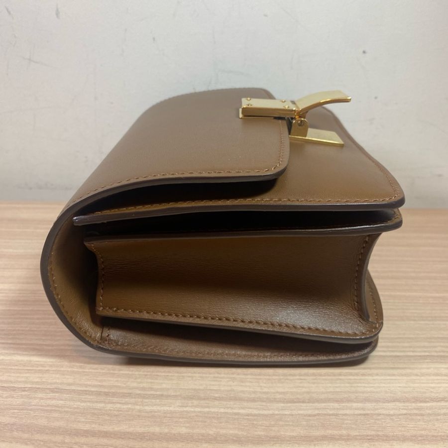 Celine Box Small 棕色-10