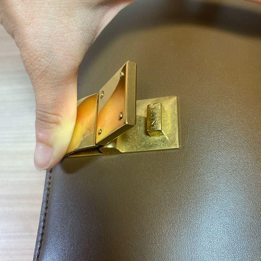 Celine Box Small 棕色-23