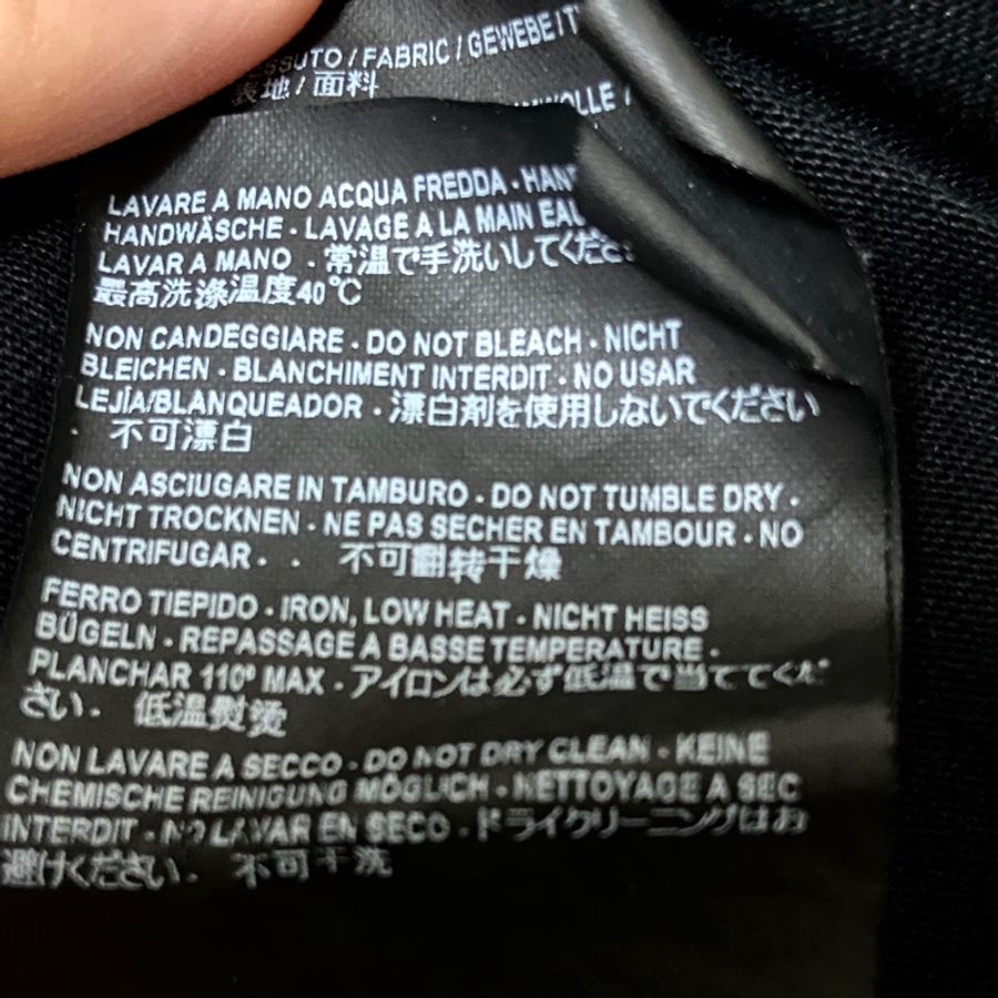 BALENCIAGA 巴黎世家 麥穗BB logo黑色短袖T恤XS-9