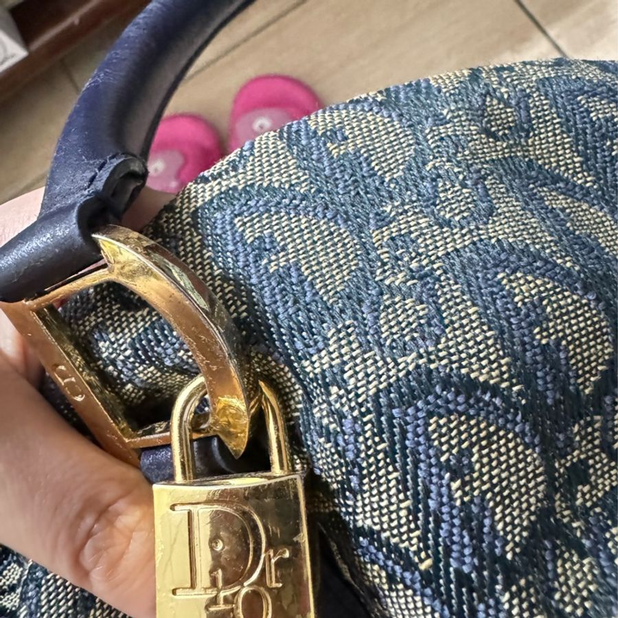 二手 Dior 手提波士頓包-4