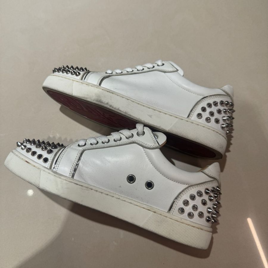 Christian louboutin 鉚釘鞋36-1
