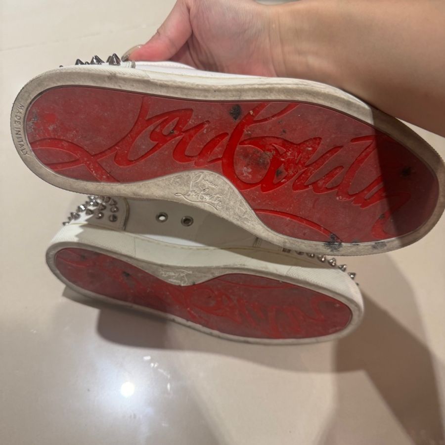 Christian louboutin 鉚釘鞋36-3