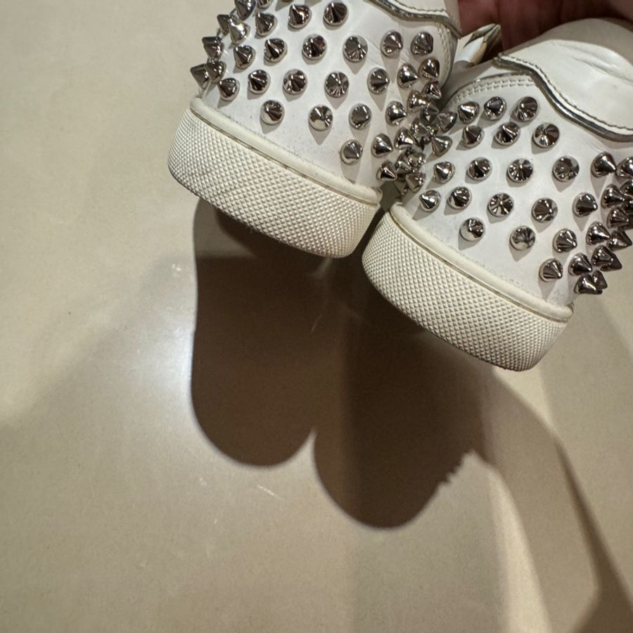 Christian louboutin 鉚釘鞋36-5