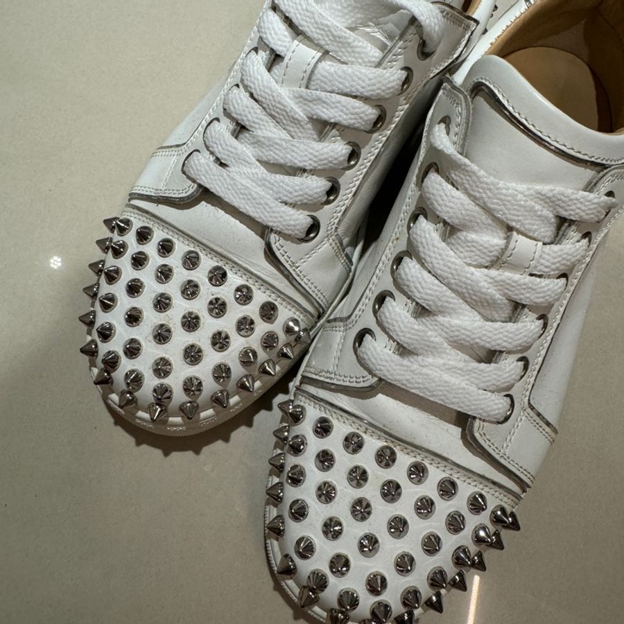 Christian louboutin 鉚釘鞋36-6