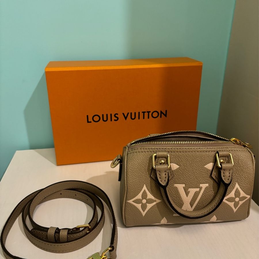 LV nano speedy 大象灰(斑鳩灰)M82890-4