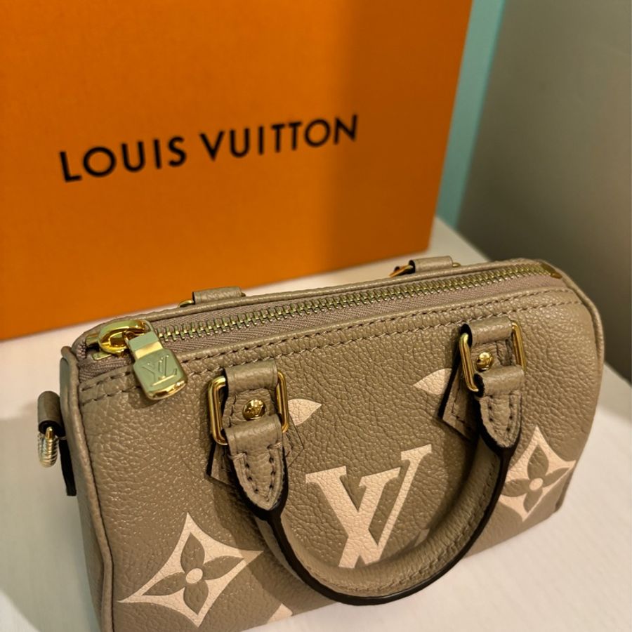LV nano speedy 大象灰(斑鳩灰)M82890-5