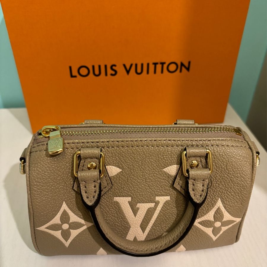 LV nano speedy 大象灰(斑鳩灰)M82890-7