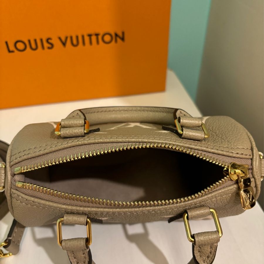LV nano speedy 大象灰(斑鳩灰)M82890-15