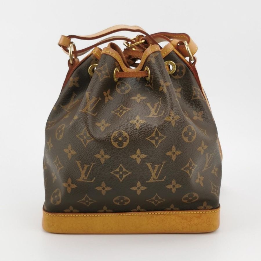 🎀👜曼蒂二手精品👜🎀Louis Vuitton LV M40817 NOE BB 水桶包 老花抽繩水桶包 斜挎包 單肩包-5