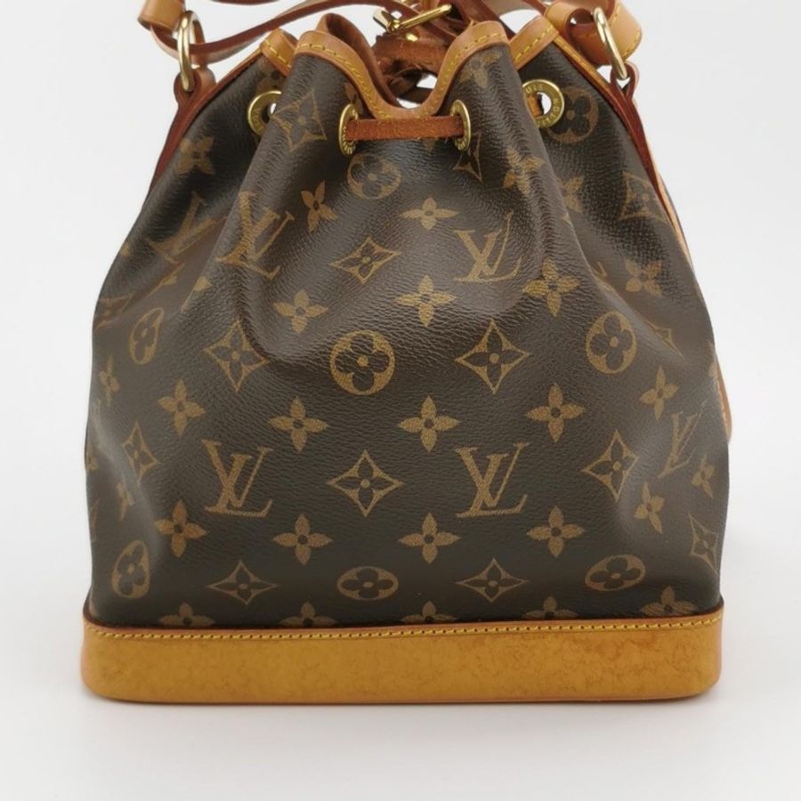 🎀👜曼蒂二手精品👜🎀Louis Vuitton LV M40817 NOE BB 水桶包 老花抽繩水桶包 斜挎包 單肩包-28