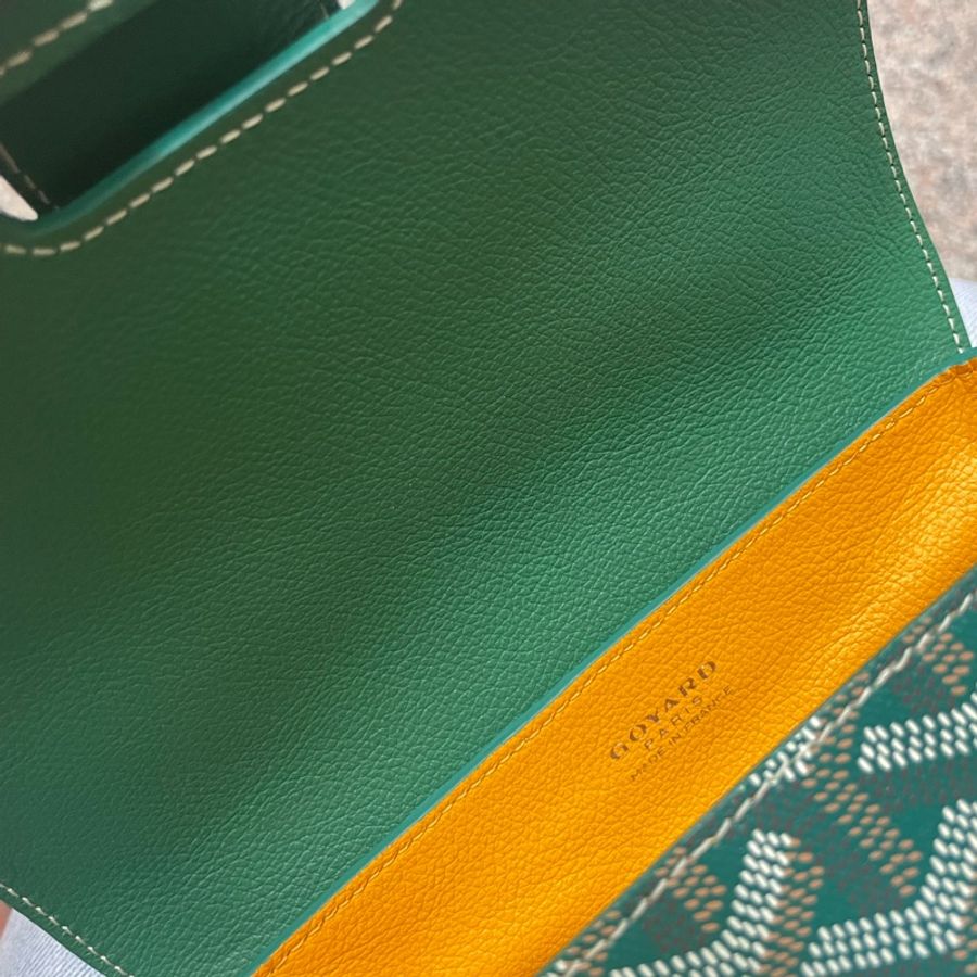GOYARD Saigon mini bag(green)-6