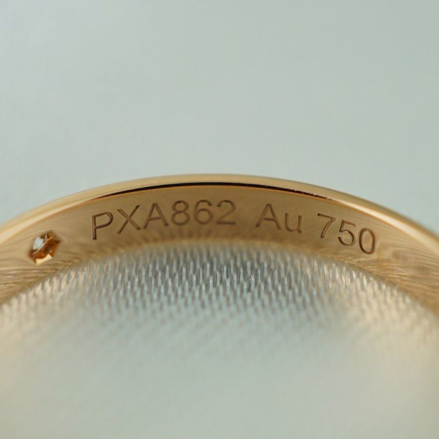 Cartier 卡地亞 1895玫瑰金帶鑽婚戒-7