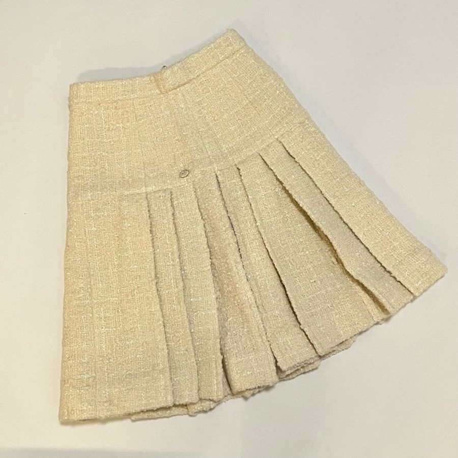 CHANEL TWEED SKIRT-0