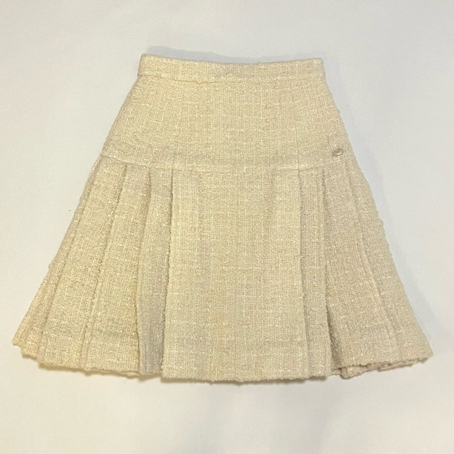 CHANEL TWEED SKIRT-1