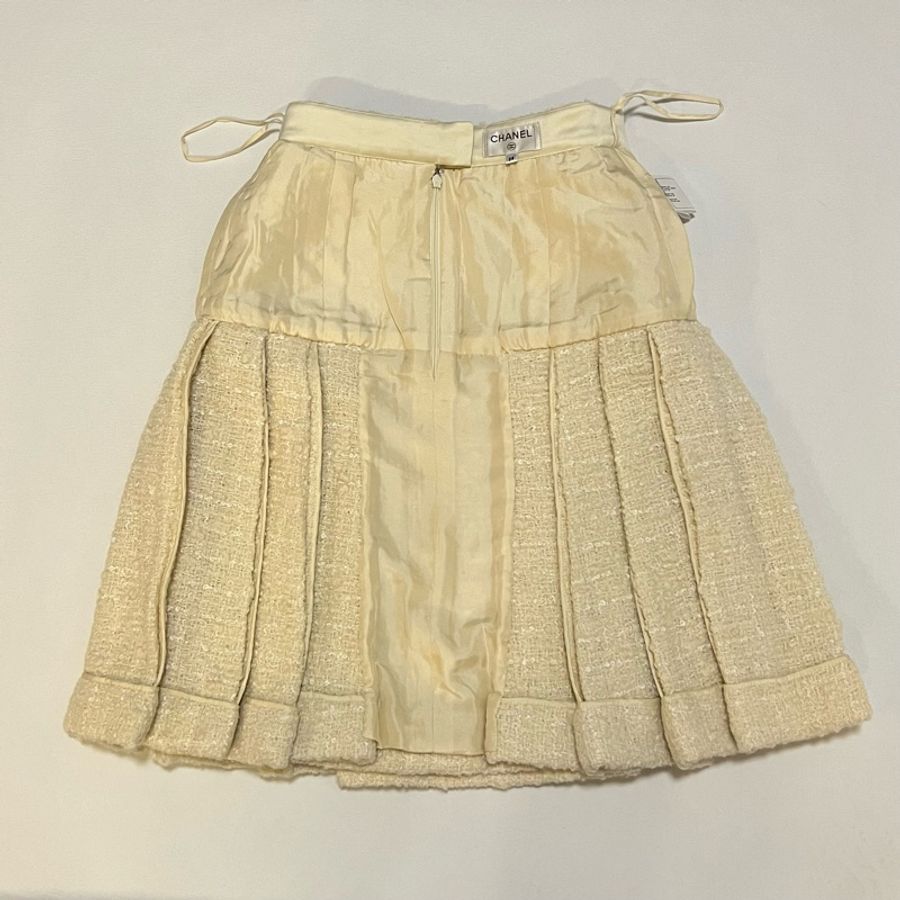 CHANEL TWEED SKIRT-3