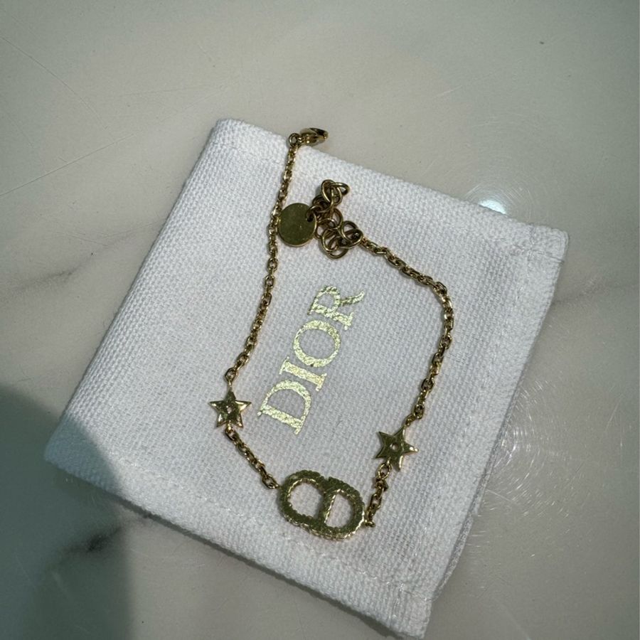 Dior CD鑽星星手鍊-4