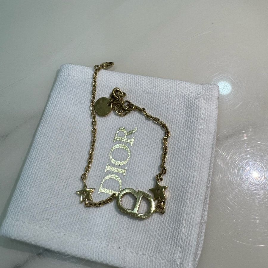 Dior CD鑽星星手鍊-6