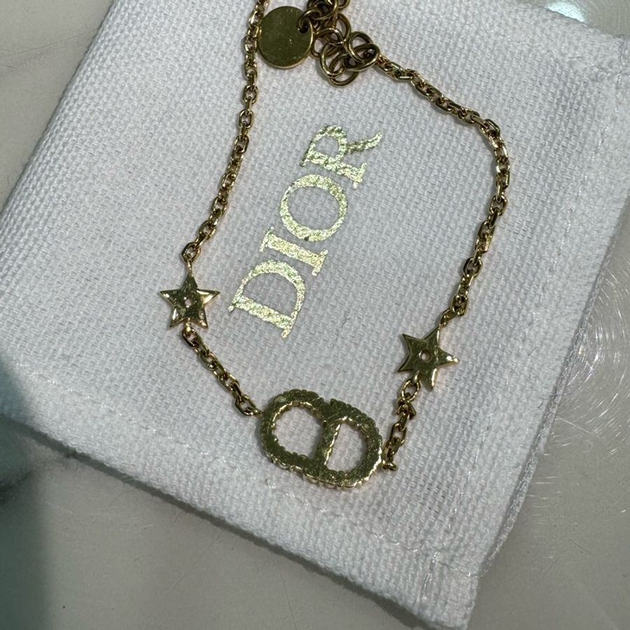 Dior CD鑽星星手鍊-8