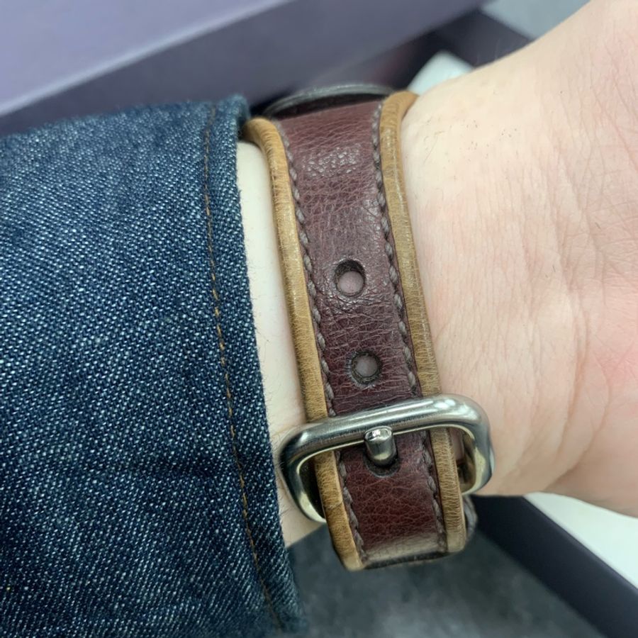 Prada 皮手環-7