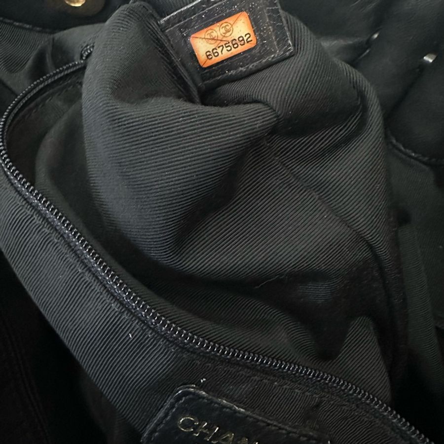Chanel wood handle bag-9