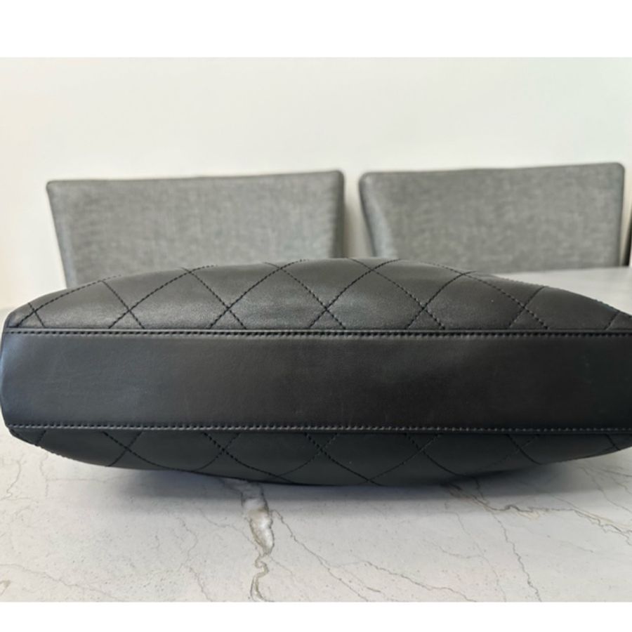 Chanel wood handle bag-14