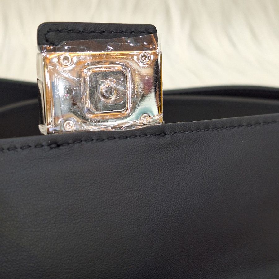 FENDI MINI Baguette 緹花迷你法棍 斜背包小廢包腰包胸口包-15