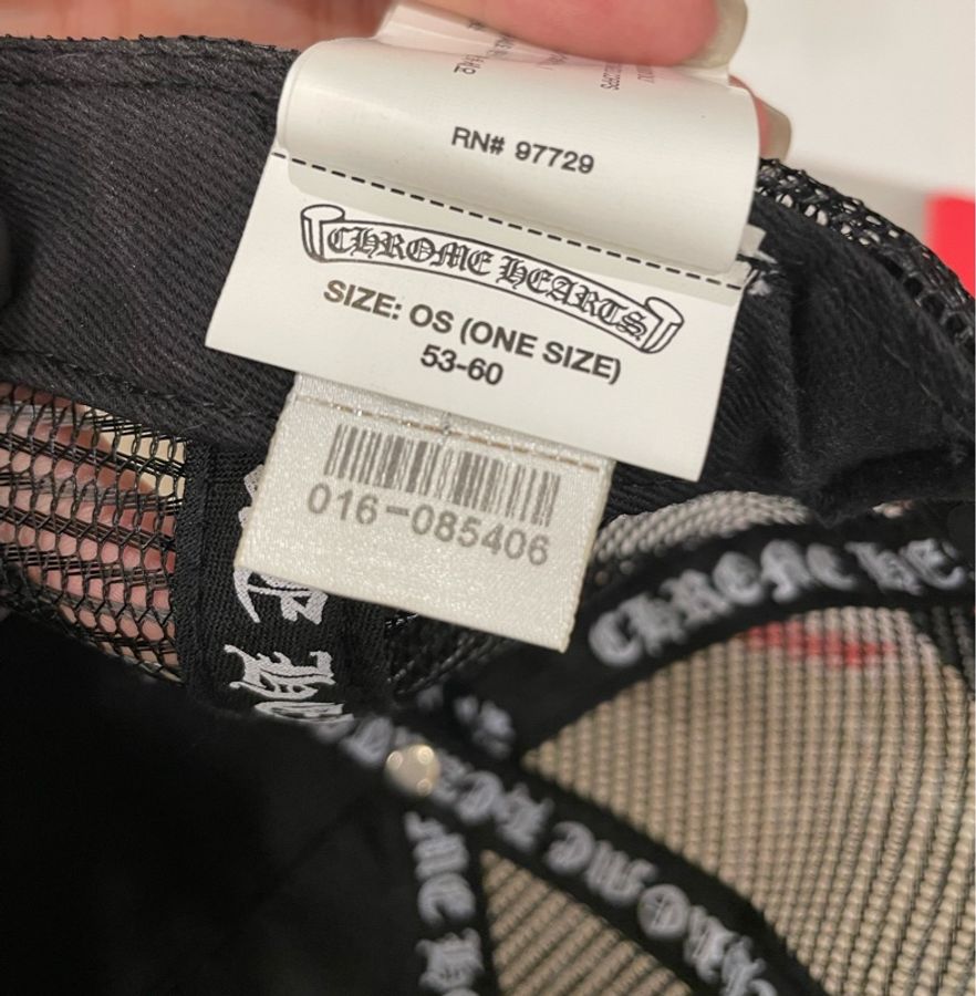 chrome hearts 克羅心 全新 網帽-4