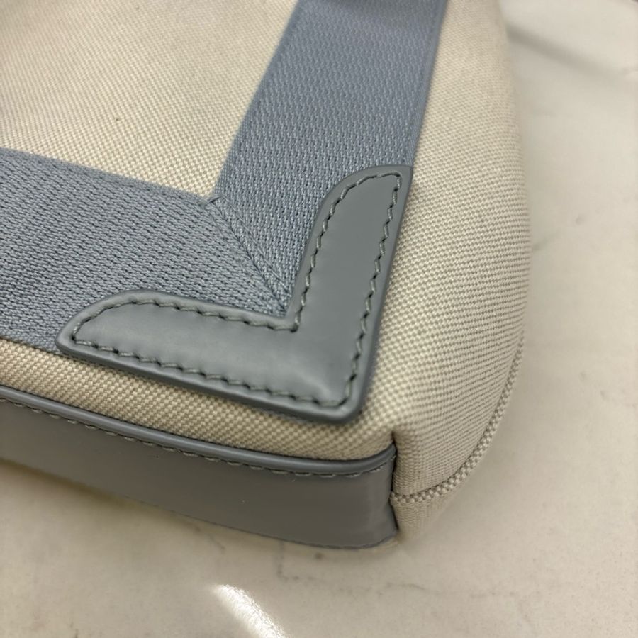 Balenciaga巴黎世家 navy cabas 小號 霧霾藍 托特包-8