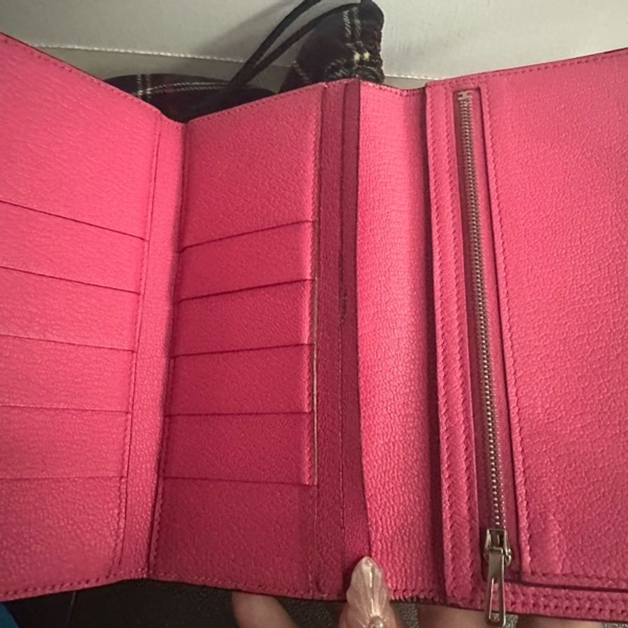 Hermès 愛馬仕H扣長夾 可裝超多卡 ❤️-9
