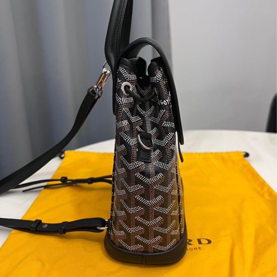 Goyard Alpin mini後背包 黑色 / 雙肩包 黑色-4