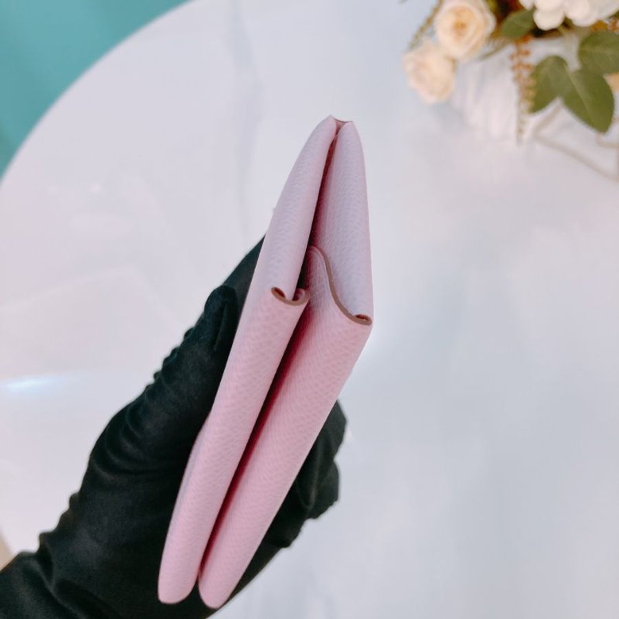 TW1816 愛馬仕 Calvi Duo Card Holder 卡片套 錦葵紫 Epsom-21