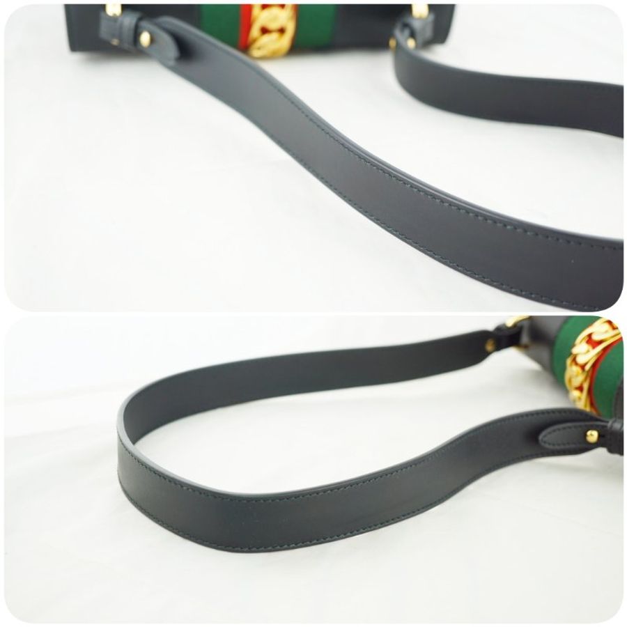 GUCCI 421882 Web Sherry Line Silvi 單肩包 肩背包-21