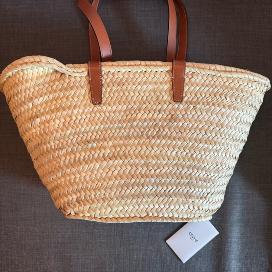 Celine 藤袋 托特包 tote-1