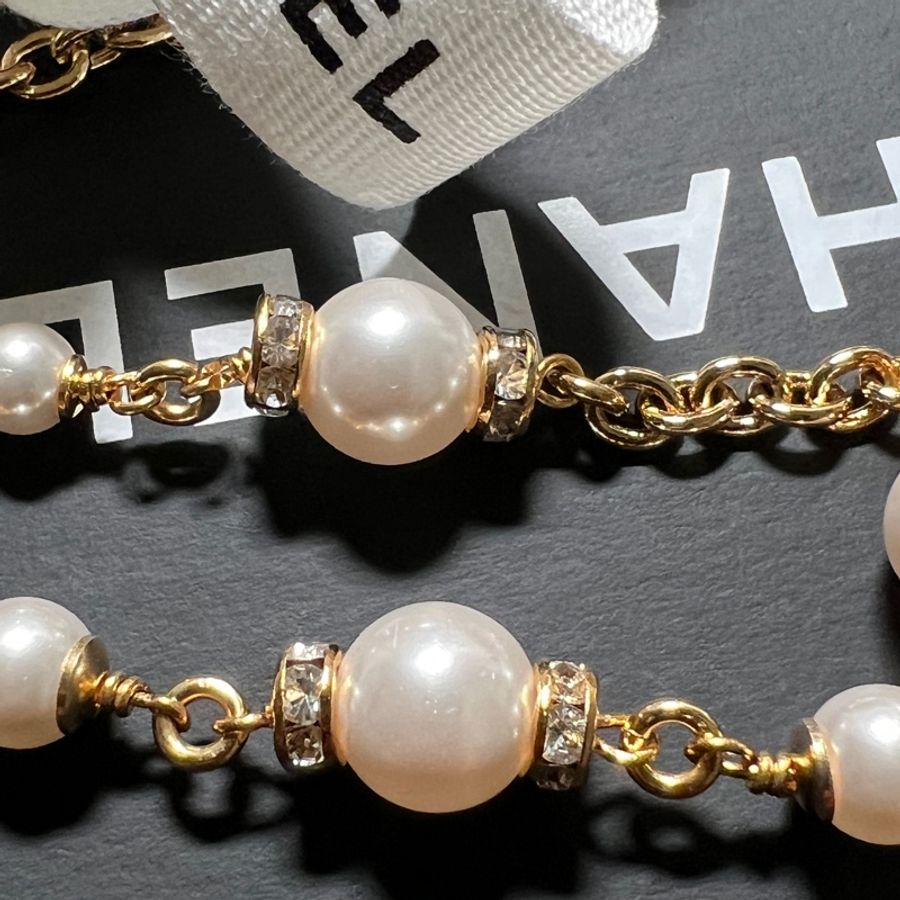#Chanel 23K 熔岩愛心項鍊❤️ #全新未用 《特惠》-9