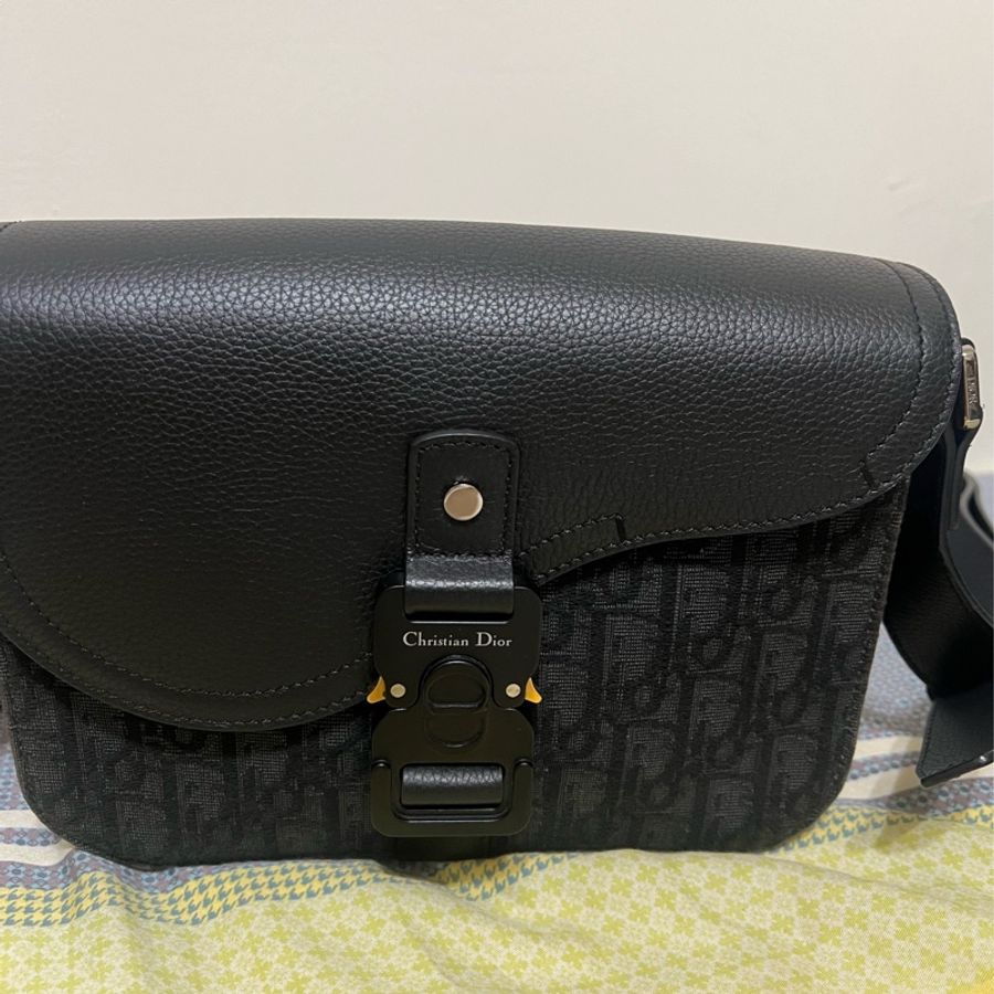 Dior Saddle 小型翻蓋郵差包-7