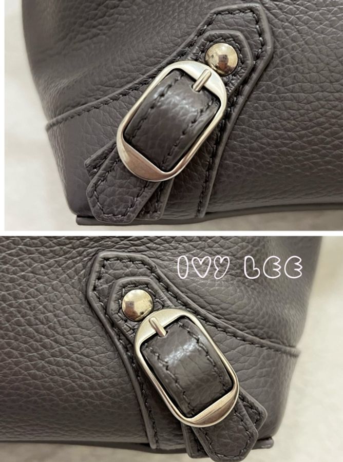 Balenciaga(已售出)Neo Classic Hobo 689946 經典灰 斜背包 肩背包 二手精品-10