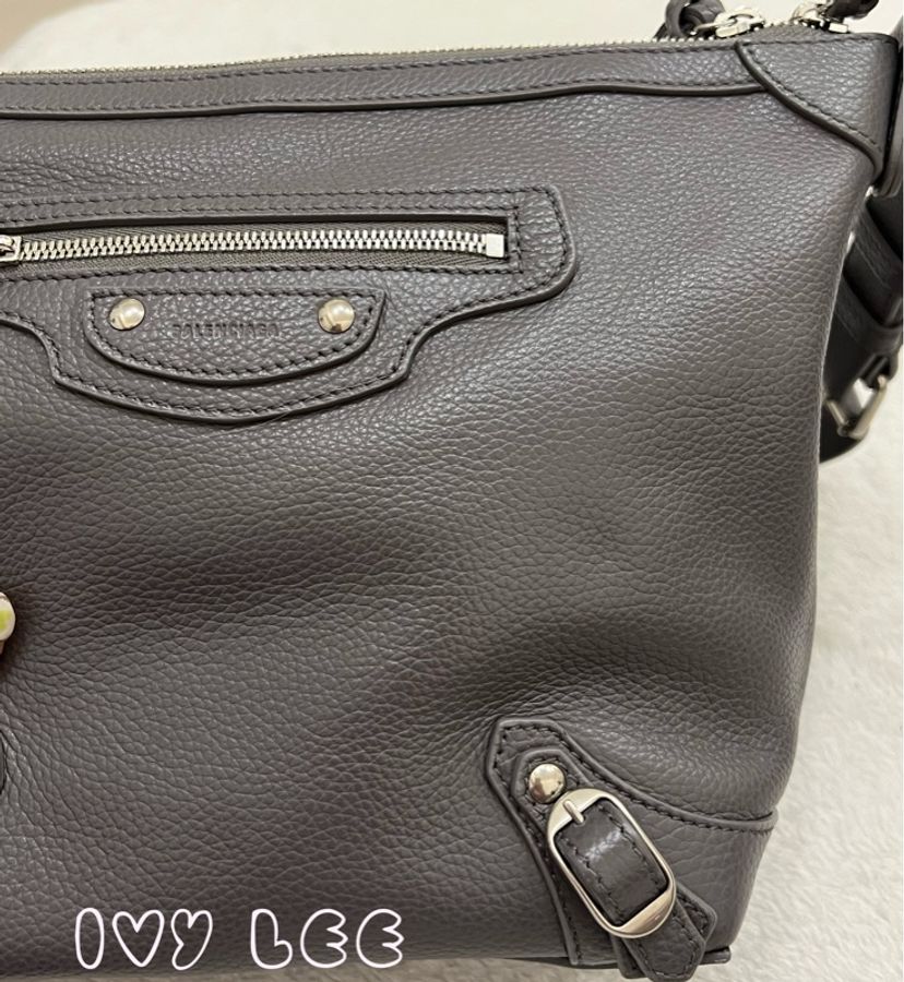 Balenciaga(已售出)Neo Classic Hobo 689946 經典灰 斜背包 肩背包 二手精品-20