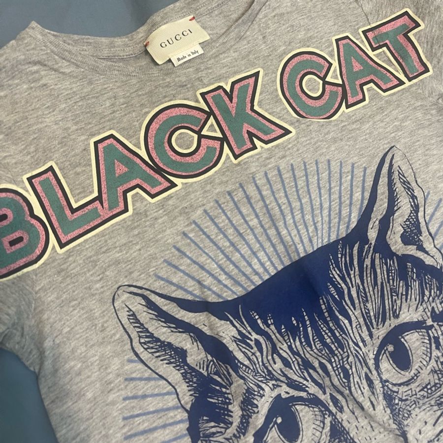GUCCI T-SHIRT 精品T恤 女童尺寸 貓-2