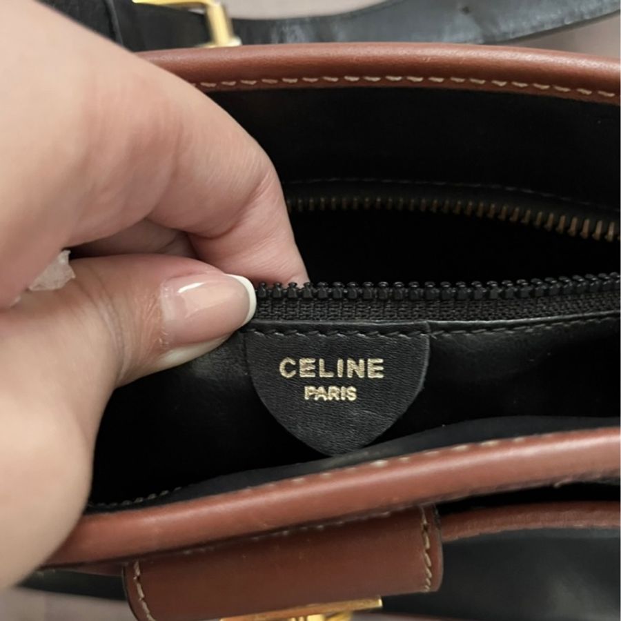 (可議價)Celine vintage 復古肩背包-3