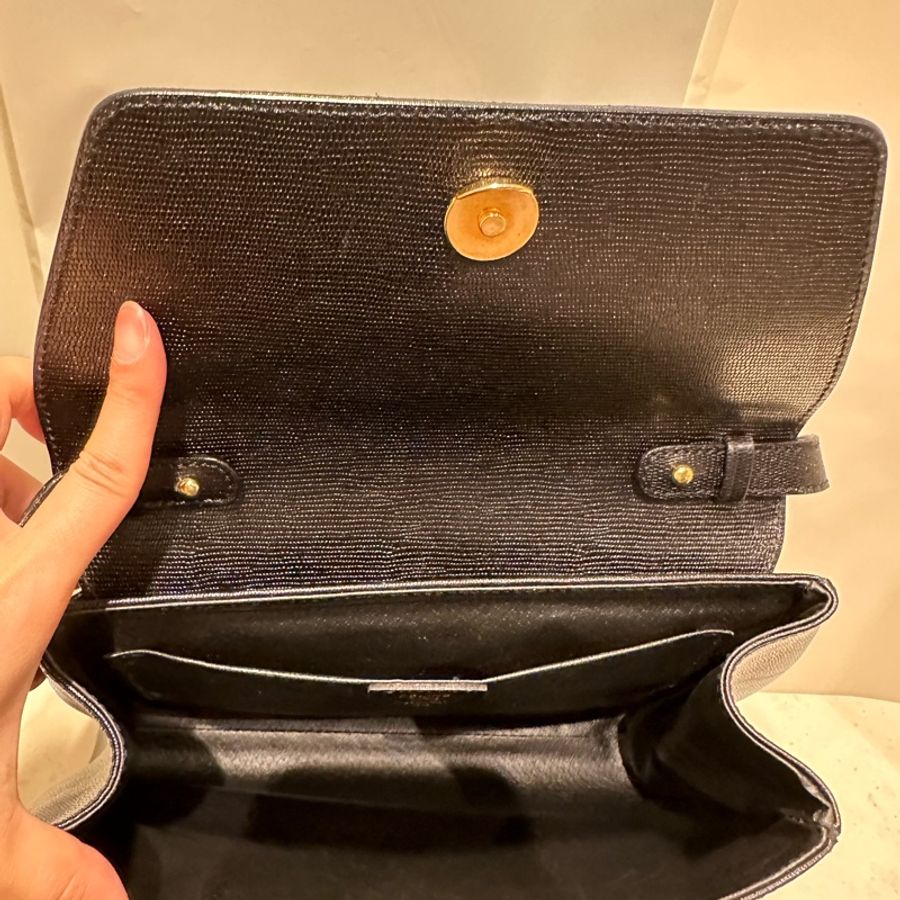 •CELINE vintage 單肩包 經典Circle Logo-8