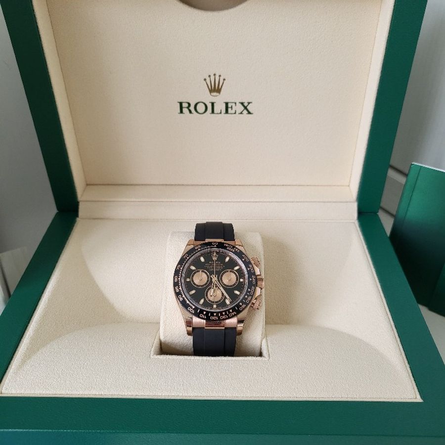 ROLEX Daytona 玫瑰金膠帶 116515LN 98%new-1