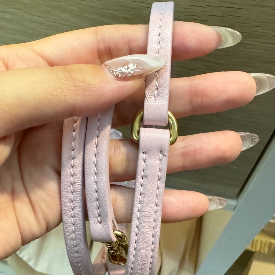 MIU MIU 粉色編織手提包 斜背包-15