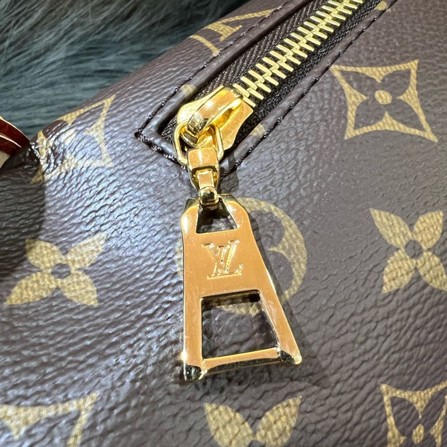 LV M43644 原花 老花 金釦 Bumbag 腰包 胸口包 霹靂 絕版-7