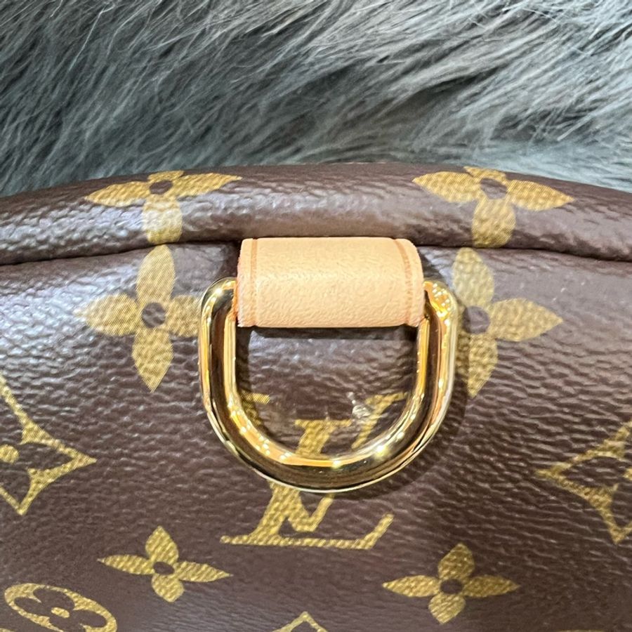 LV M43644 原花 老花 金釦 Bumbag 腰包 胸口包 霹靂 絕版-13