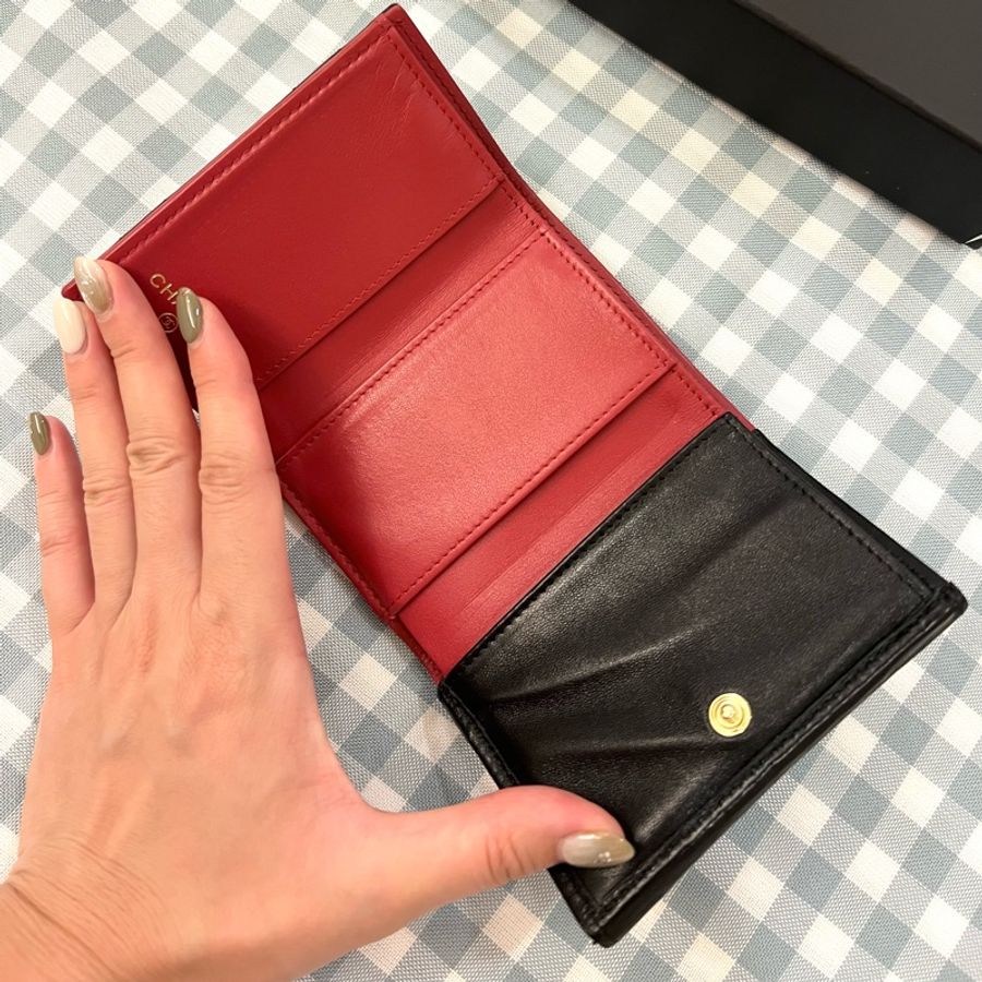 Chanel 19 Mini三折皮夾-14