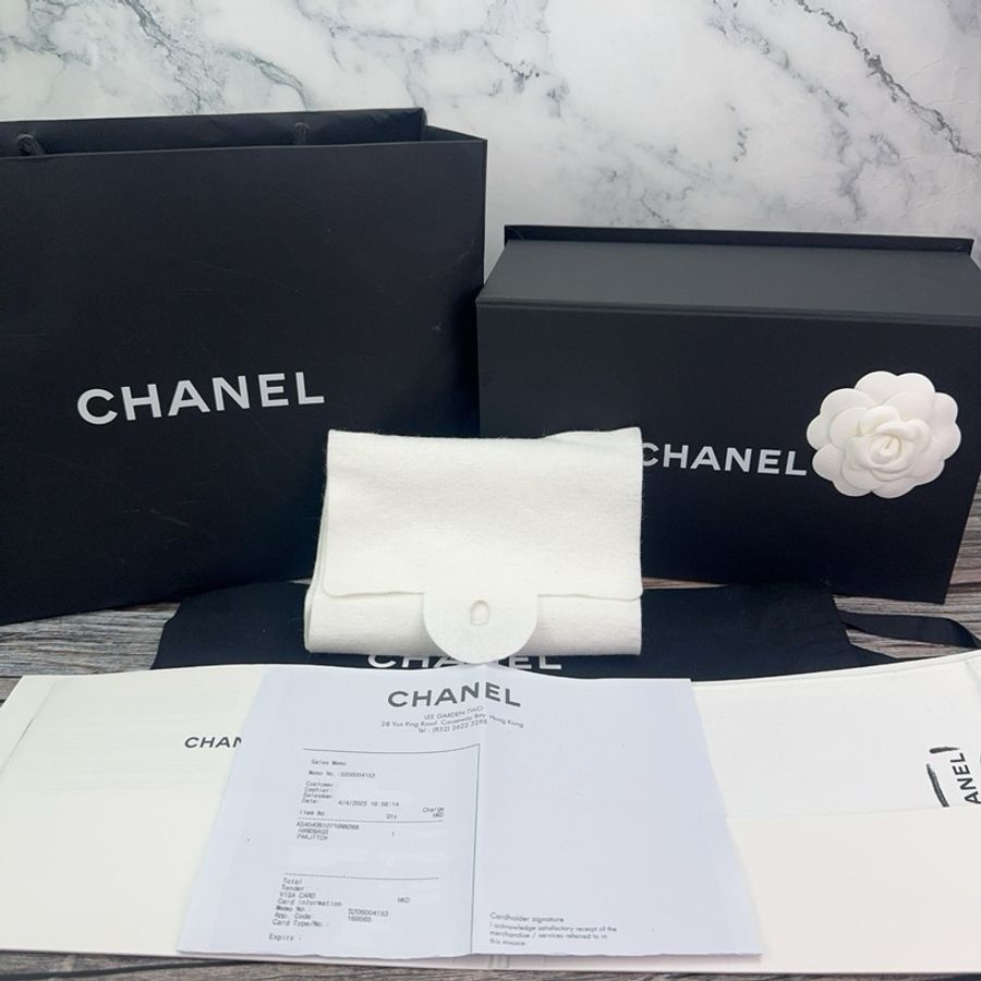 全新‼️#CHANEL 山茶花方胖 #芯片款-2