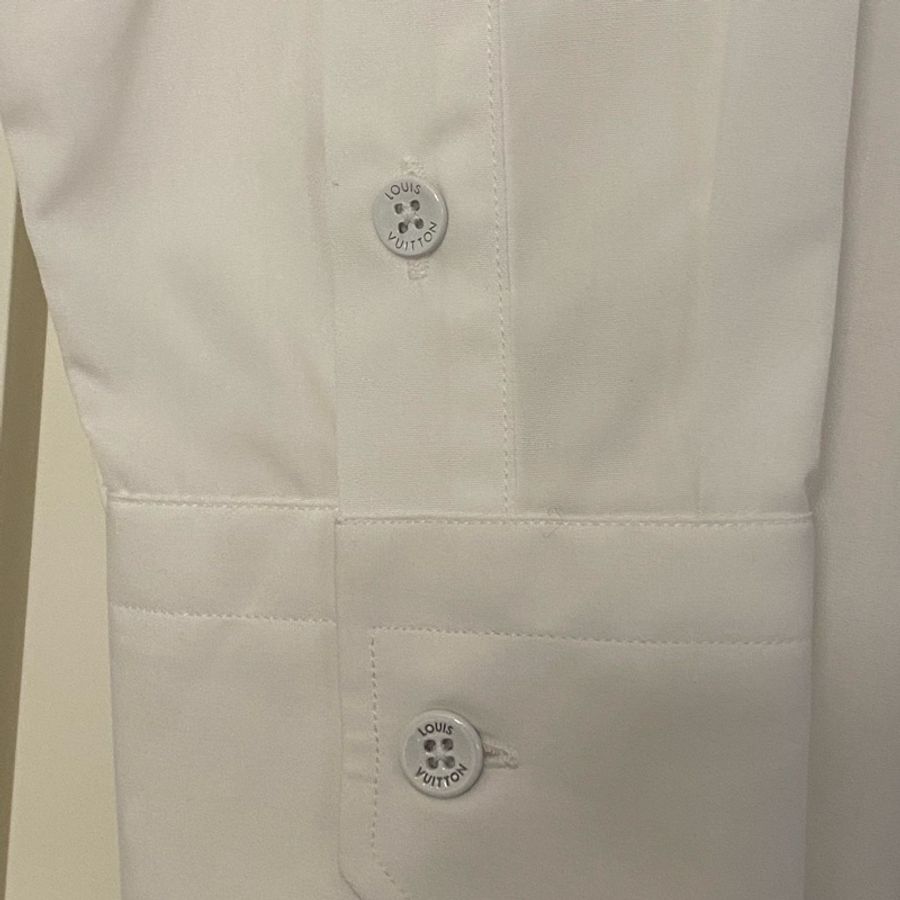 Louis Vuitton LV 3D mid layer DNA shirt S 襯衫-4