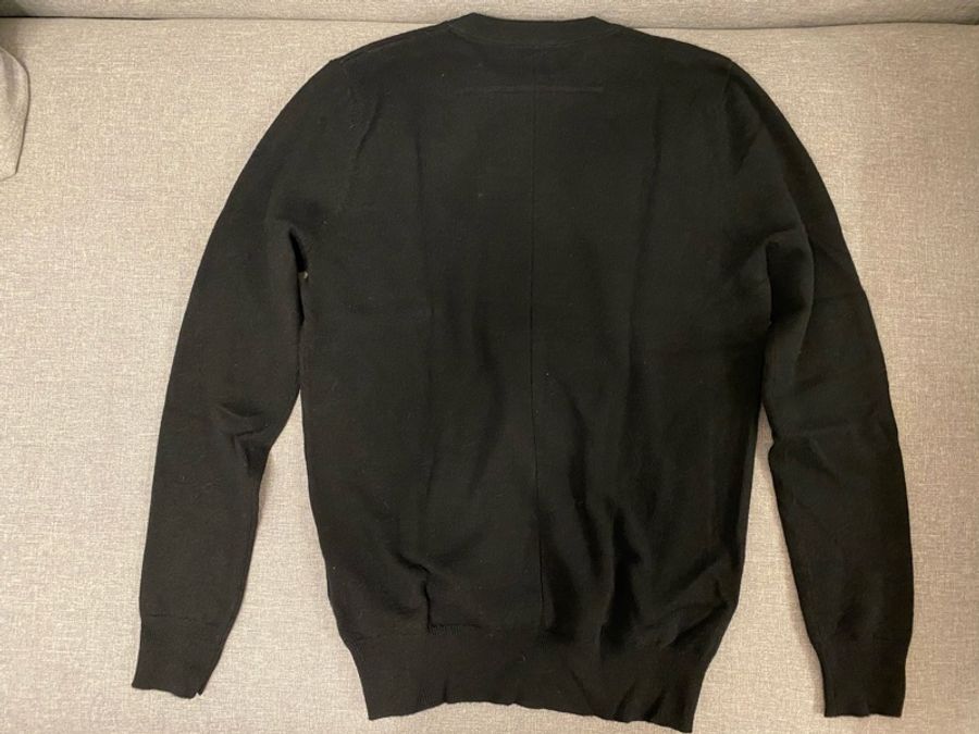 Givenchy star motif black cashmere sweater S 毛衣-3