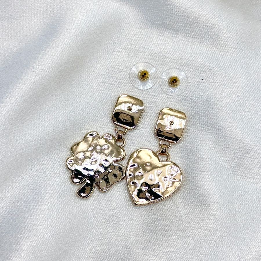Chanel 24P Earrings 香奈兒四葉草心形耳環耳釘-7